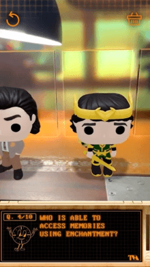 Disney Funko Europe Loki Pop! AR Quiz