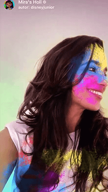 Mira's Holi