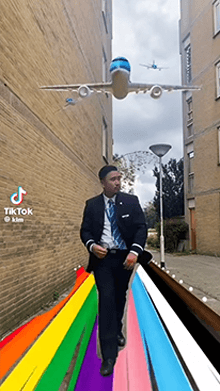 Rainbow runway