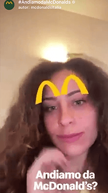 #AndiamodaMcDonalds