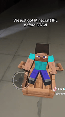 Minecraft Boat AR