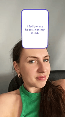 I am wild because...