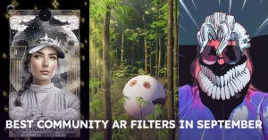 Article "Best Community AR Filters in September" cover