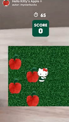 Hello Kitty's Apple