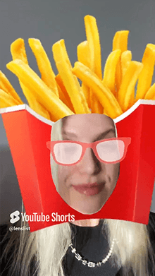 Fries face