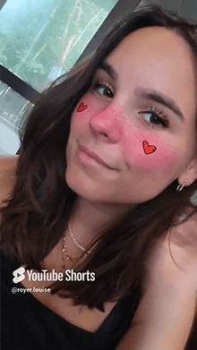 Cute Heart Makeup