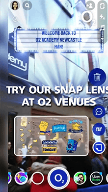 O2 Academy lens