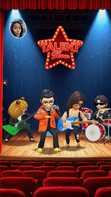 Bitmoji Band Show