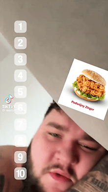 Ranking produktów KFC