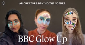 Article "AR Creators Behind the Scenes: BBC Glow Up" cover
