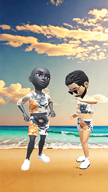 Beach Scene