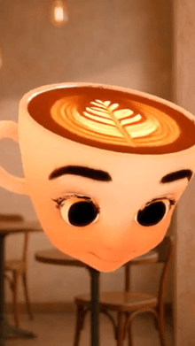 Ballerina Cappuccino 3D