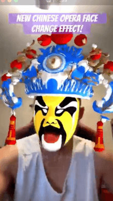 Chinese Opera Change Face