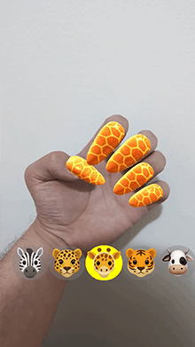 Nails Animal Print