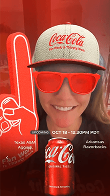 Coke Scoreboard