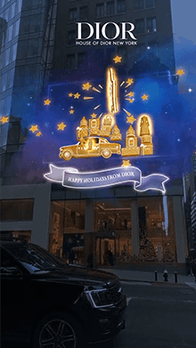 Dior Holidays NYC