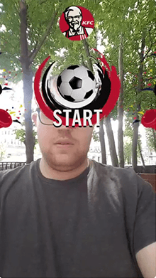 KFC New Soccer Header Game