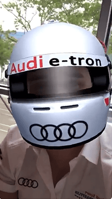 Audi Formula E Race Helmet