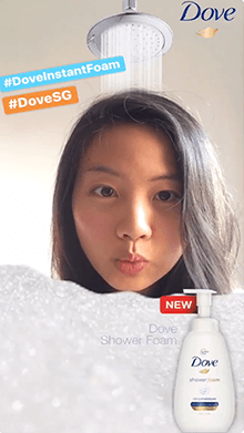 Dove Shower Foam Filter
