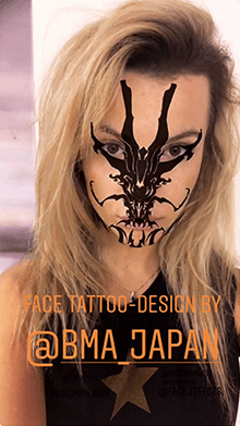 Face Tattoo-Design