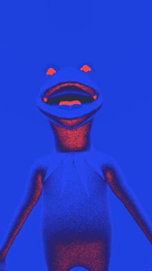 frog puppet