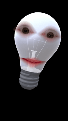 lightbulb head