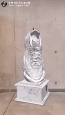 Sneaker Sculpture