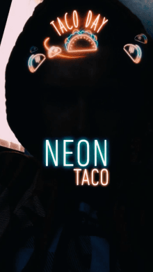 neon taco