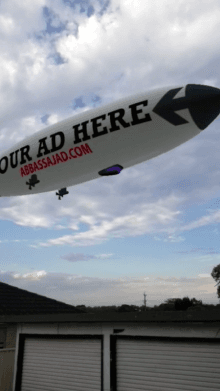 Blimp your ad here