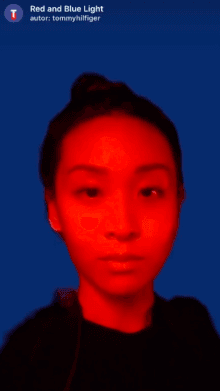 Red and Blue Light