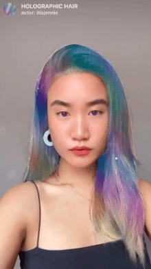 HOLOGRAPHIC HAIR