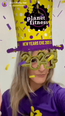 2021 party hat