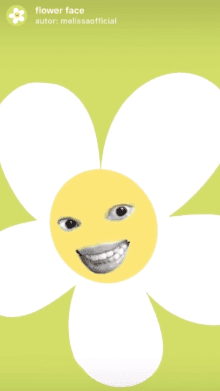flower face