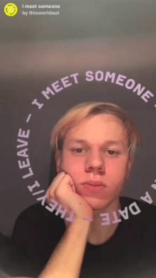 I meet someone
