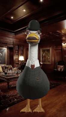 Gentleman Duck