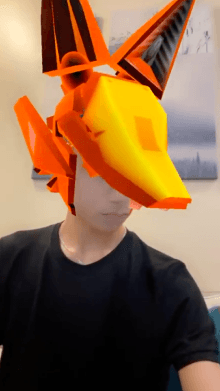 Animate Fox Helmet