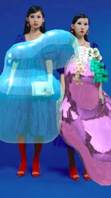 2 Bubble Dresses
