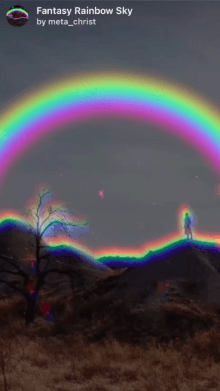 Fantasy Rainbow Sky