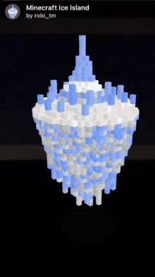 Minecraft Ice Island