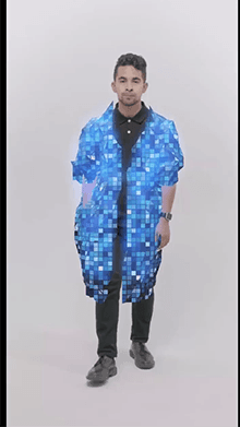 Pixel cloth