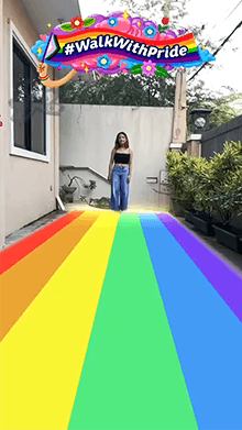 Reels Pride Walkway