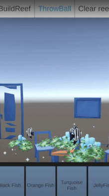AR Experience - Blooming Garden by Julia Dudok