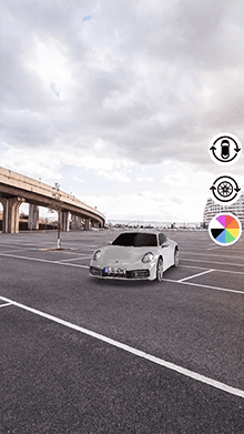 Porsche 911 3D+360°