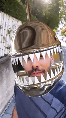 AI Shark Helmet