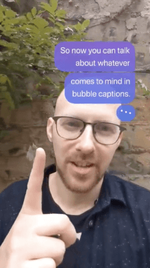 Bubble Captions