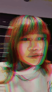 RGB cyberpunk holog