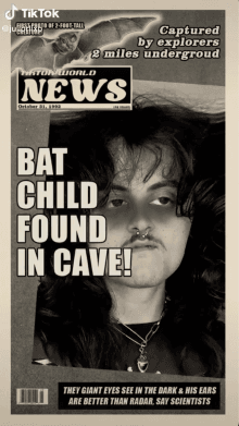 bat child newspaper