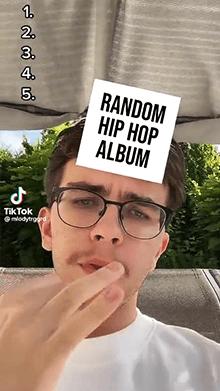random hip hop album