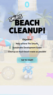 Smurfs Beach Clean
