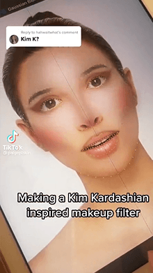 Kim K Makeup by Paige